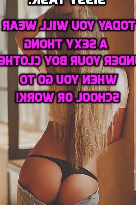Sissy Tasks