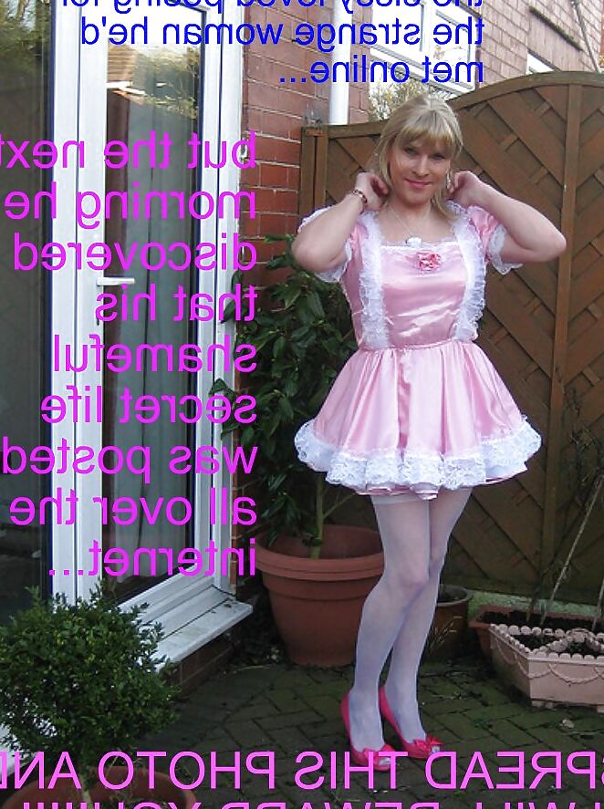 Feminised sissy exposed