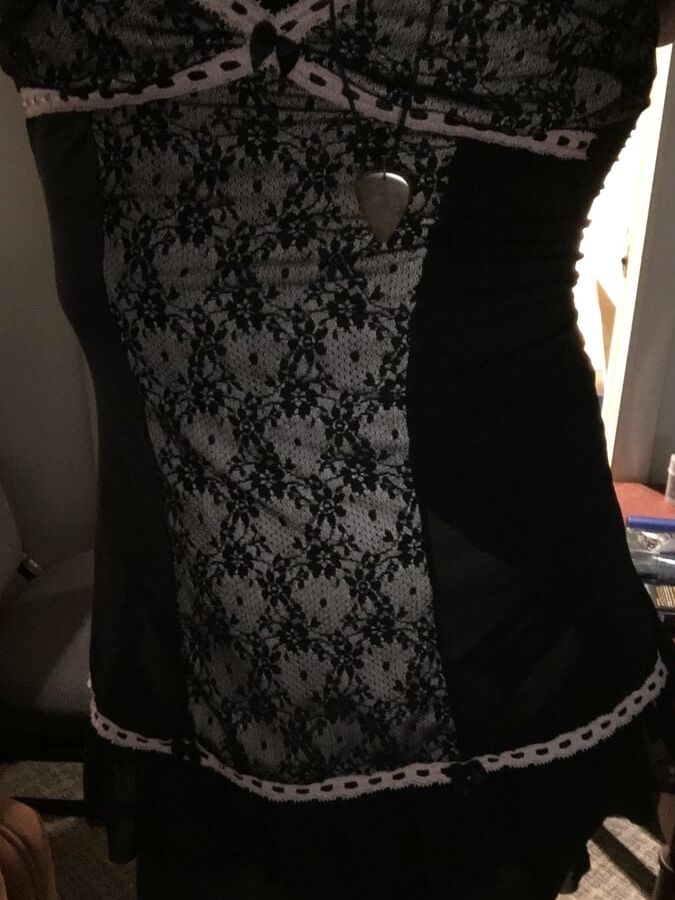 Sissy Sunday dressing up and craving Black cock and cum