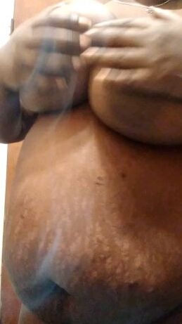 Chocolate natural sexy Tits