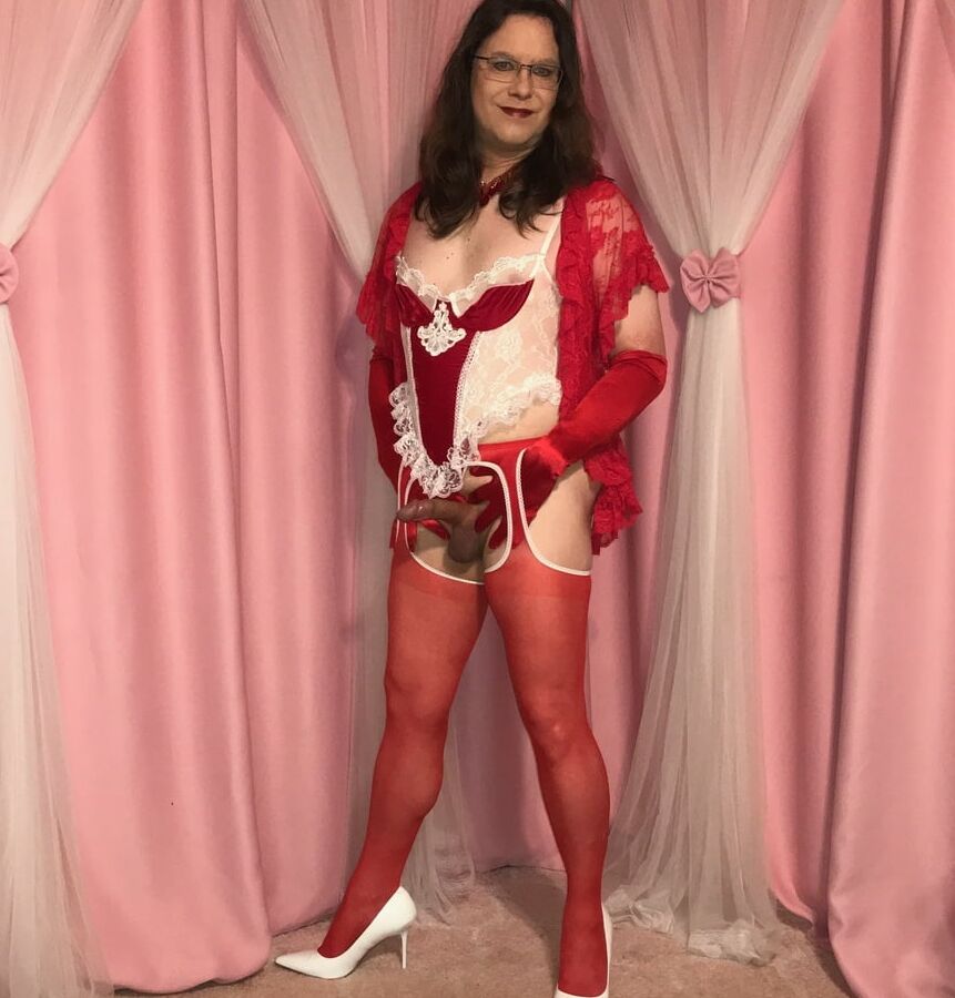 Joanie - Vintage Fredericks Teddy &amp; Suspender Pantyhose