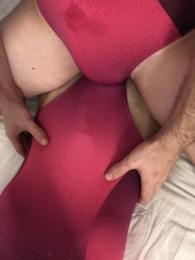 Matching Pink Leotards