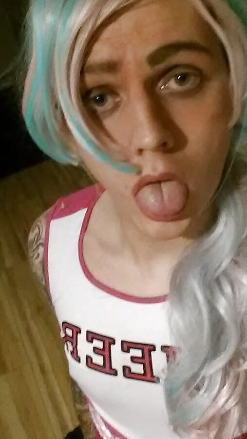 Sissy crossdresser UK faggot slave