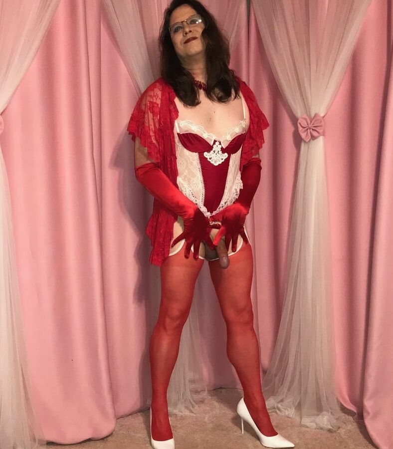 Joanie - Vintage Fredericks Teddy &amp; Suspender Pantyhose