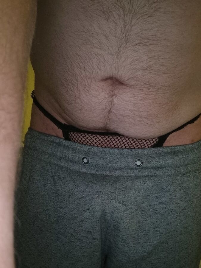 My tiny one crossdressing. Hehe