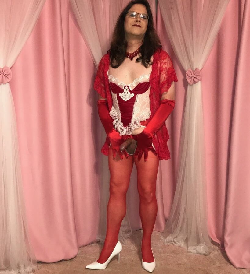 Joanie - Vintage Fredericks Teddy &amp; Suspender Pantyhose