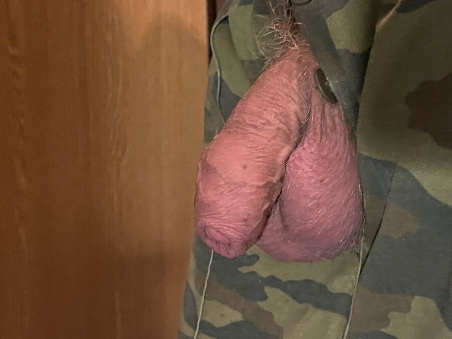Military Uniform unleashed thick Russian dick