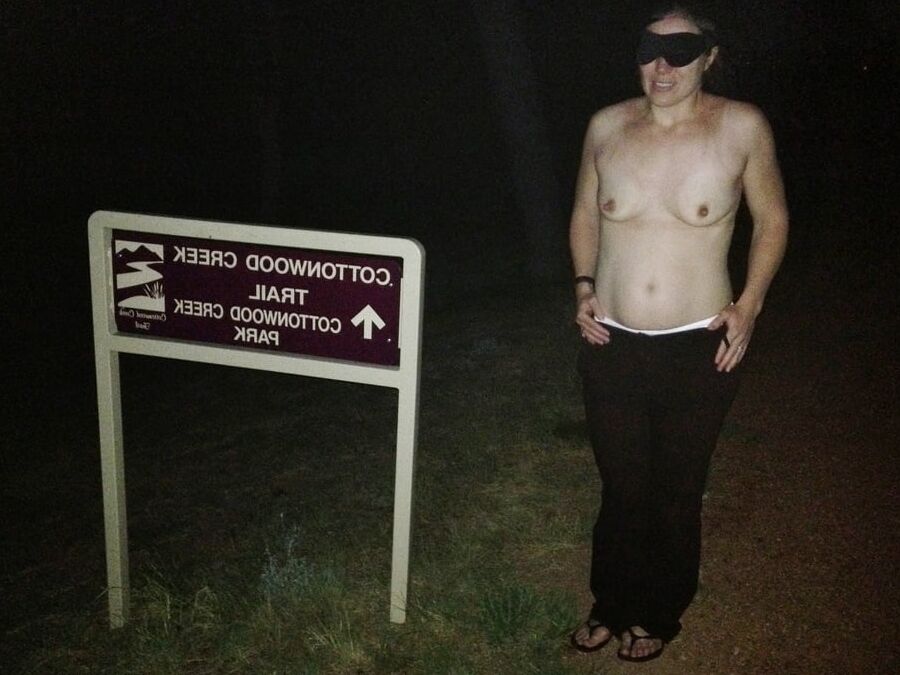 Camille Naked Outside