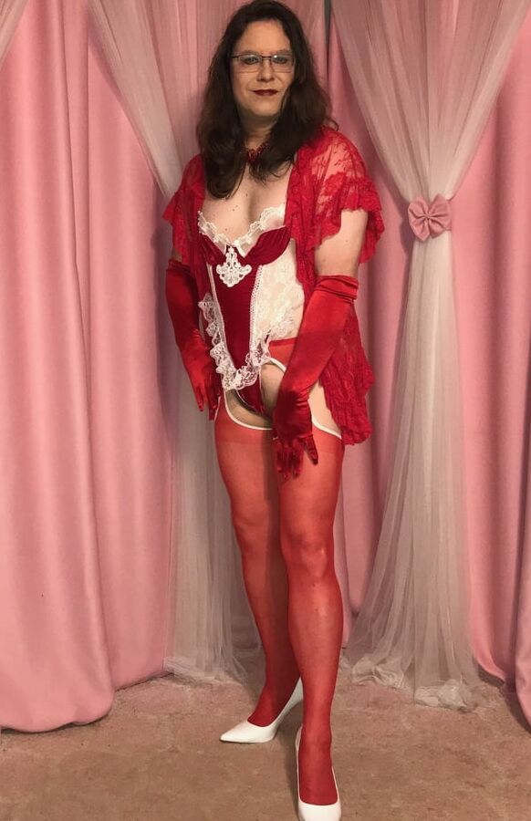 Joanie - Vintage Fredericks Teddy &amp; Suspender Pantyhose