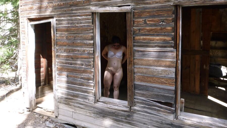 Camille Naked Outside