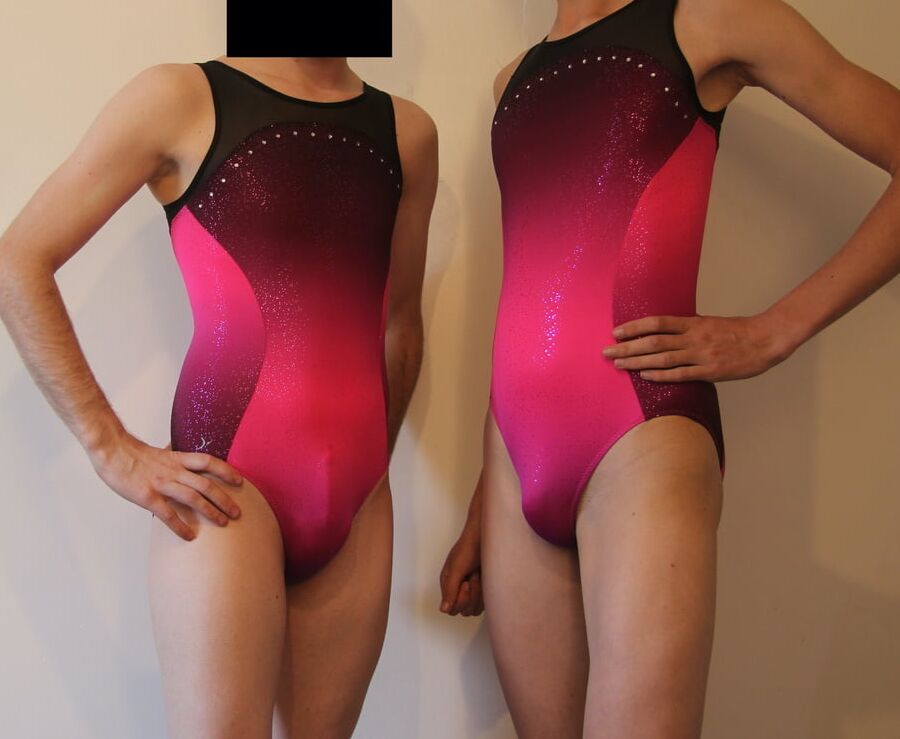 Matching Pink Leotards