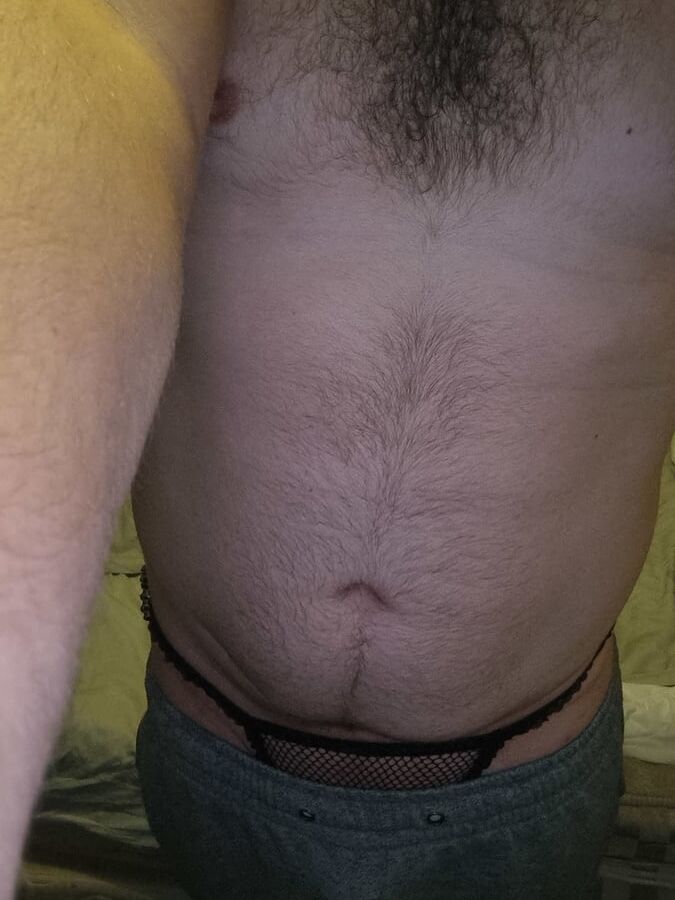 My tiny one crossdressing. Hehe