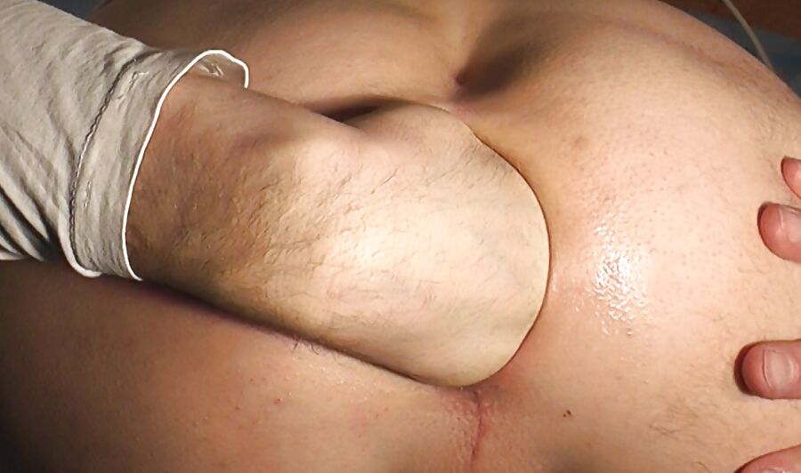 Big bottle in asshole showing you big gape gaping