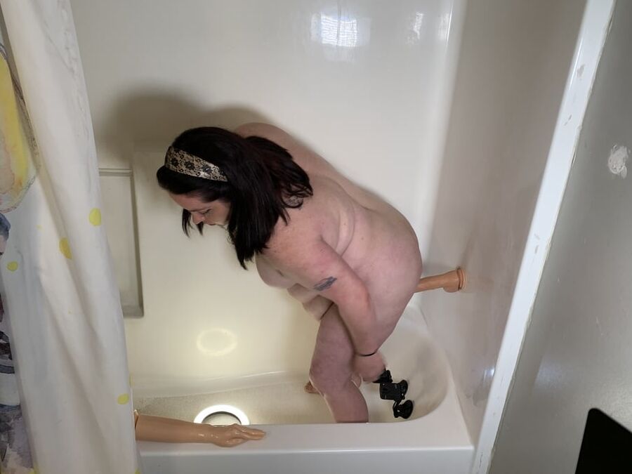 Sexy BBW Bathtime Playtime Photoset