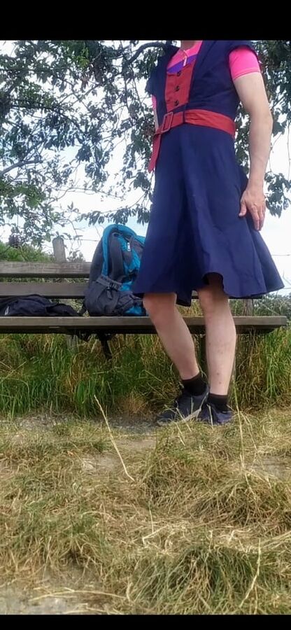 Fitness in the Forrest and scooter
