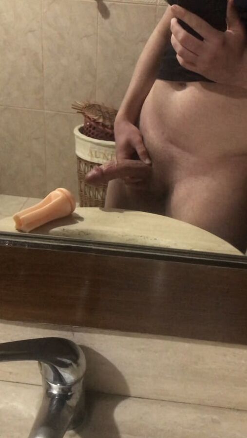 fucking my pocket pussy