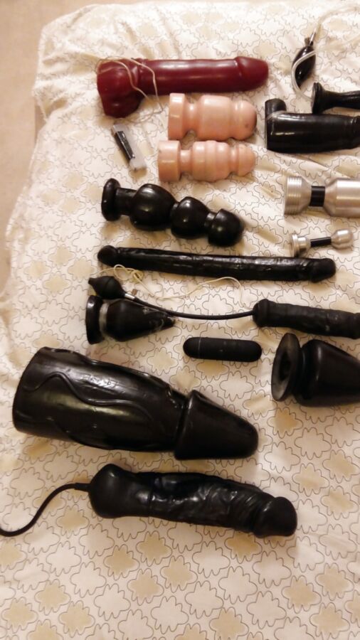 some of the toys i am working on getting into my partner