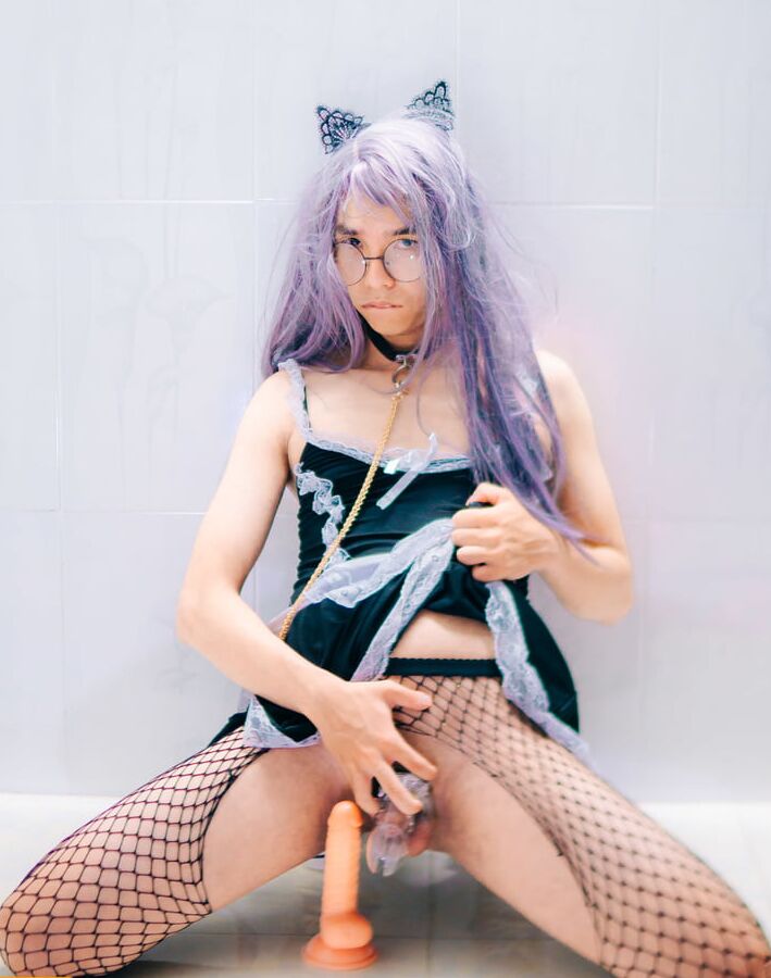 Cute Asian Sissy Trap