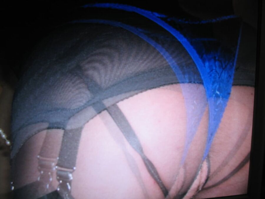 Stackjack in all things Sheerblacksilk, transparent Sexy CSU