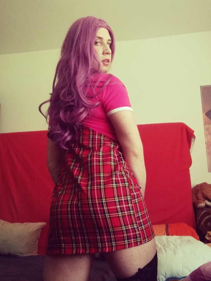 Pink-ish home bored slut girl
