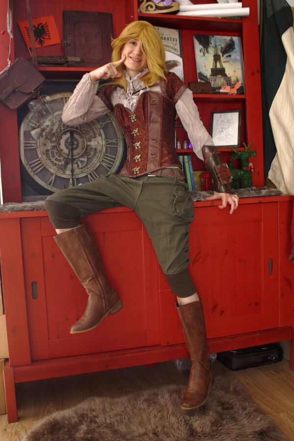 Crossdress trap steampunk Rosalina