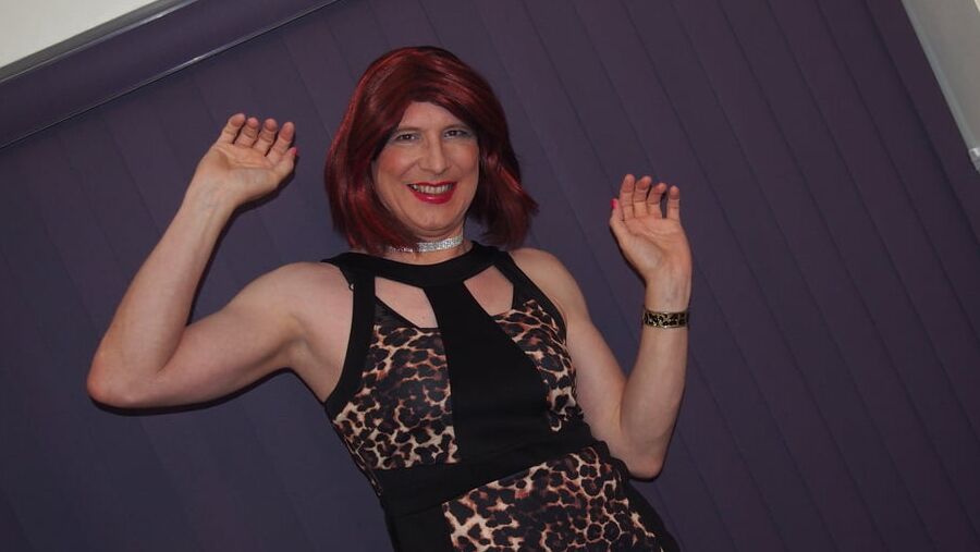 Sissy Lucy is a Leopard Print Slut