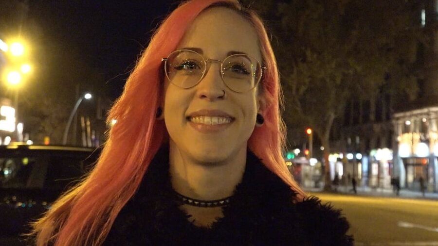 GERMAN SCOUT - CRAZY PINK HAIR GIRL PICKUP AND FUCK FOR CASH