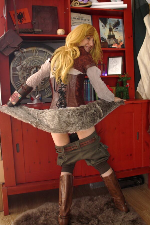 Crossdress trap steampunk Rosalina