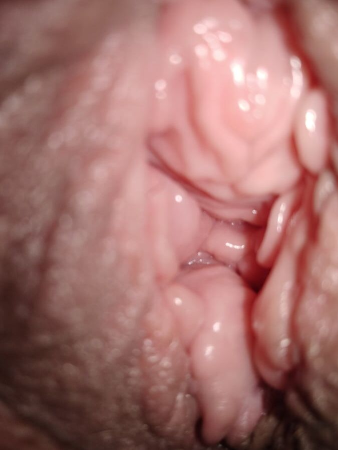 Have you ever seen a big wet meaty hairy pussy like that???