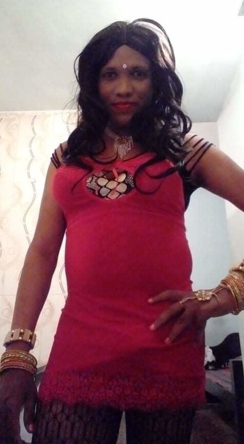 Priya Sissy in babydoll with showing hot dick