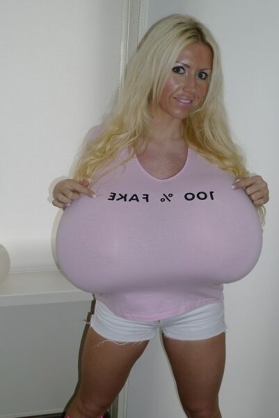 Slutty fake tits