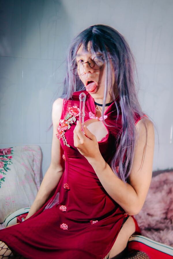 Cute Asian Sissy Trap