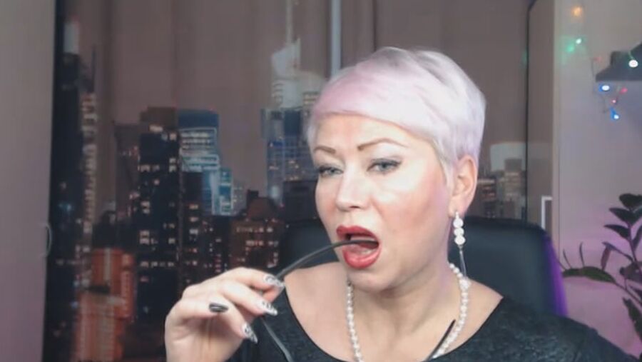 Russian MILF gets nipples twisted &amp; fucked in all her holes!
