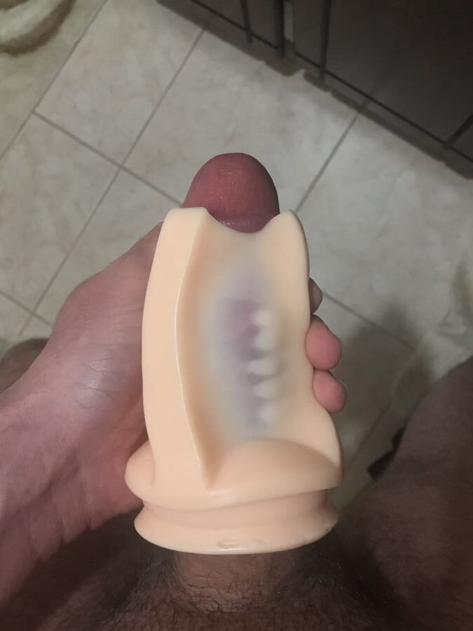 fucking my pocket pussy