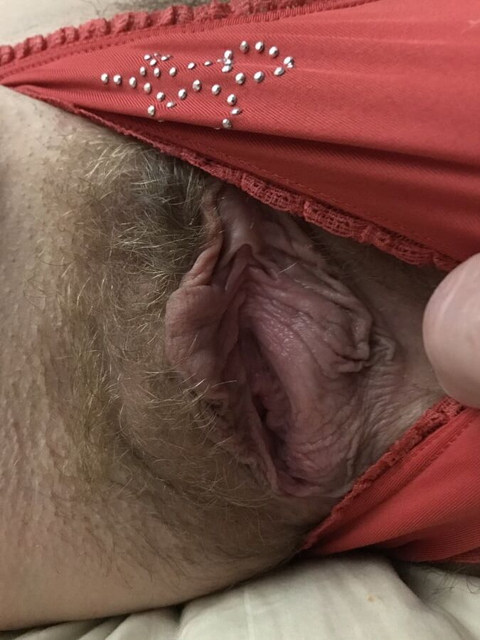 Red Hot Panties Hairy Pussy American Milf
