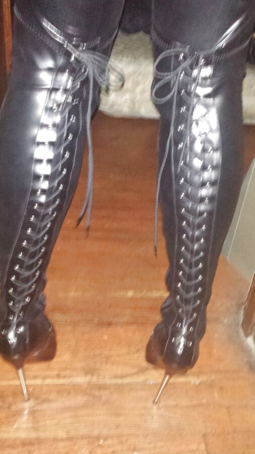 Joanie - New Thigh High Boots