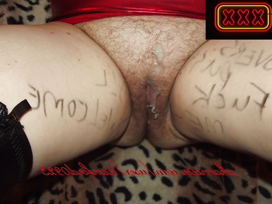 BODY WRITING SLUT