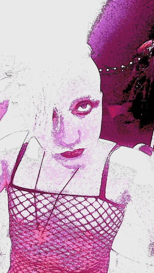 Pop art cross dresser