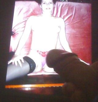Jerking off on my tv