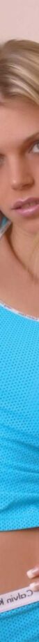 Blue String Thong