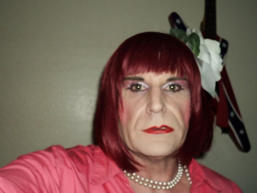 shoes nylons heels and wig