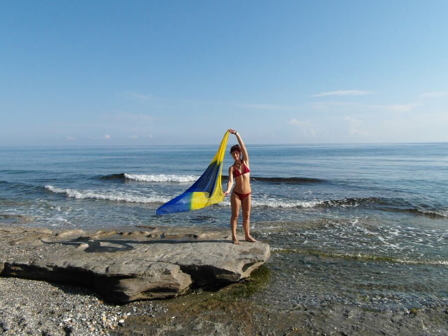on beach Alanya, Antalia, Turkey