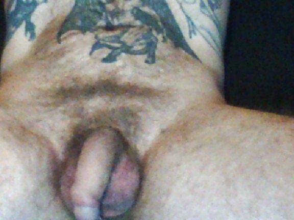 New cock ring and chain set up.