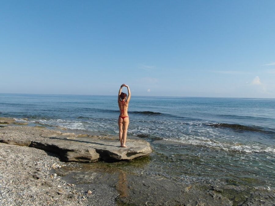 on beach Alanya, Antalia, Turkey