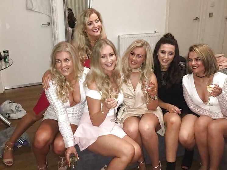 Blonde hot married slutwife going out with friends