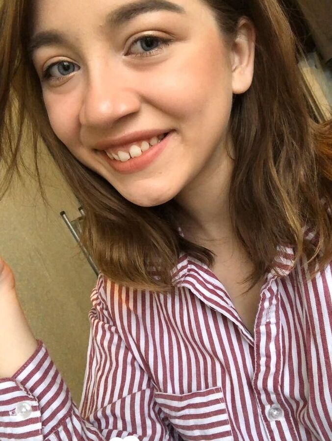 College student with glasses