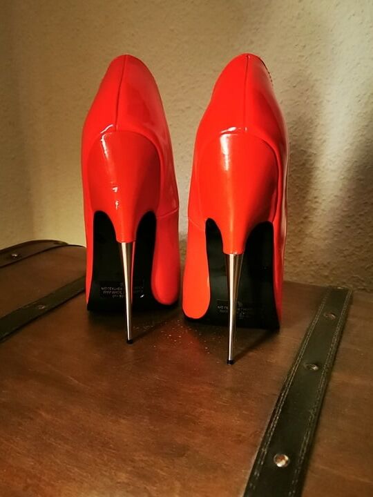 Devious -Dagger - Extreme Metal Spike High Heels