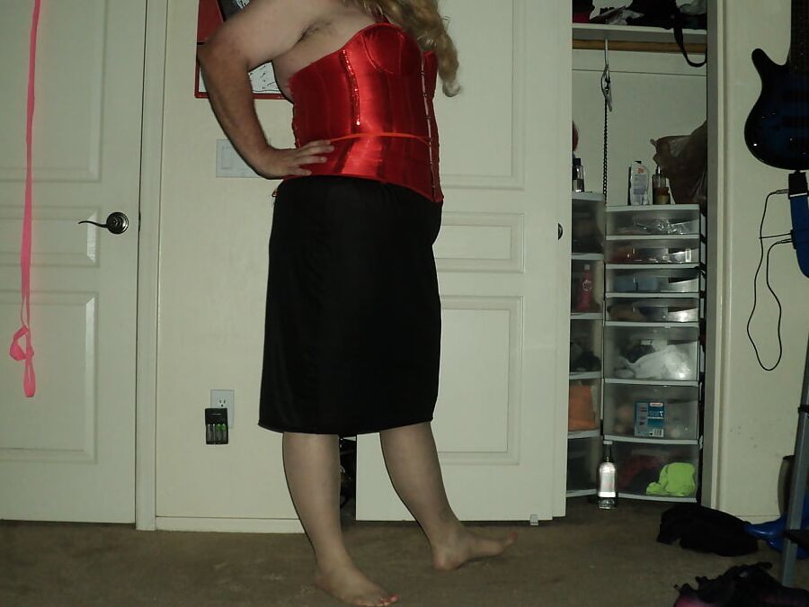 contrasted seamed stockings