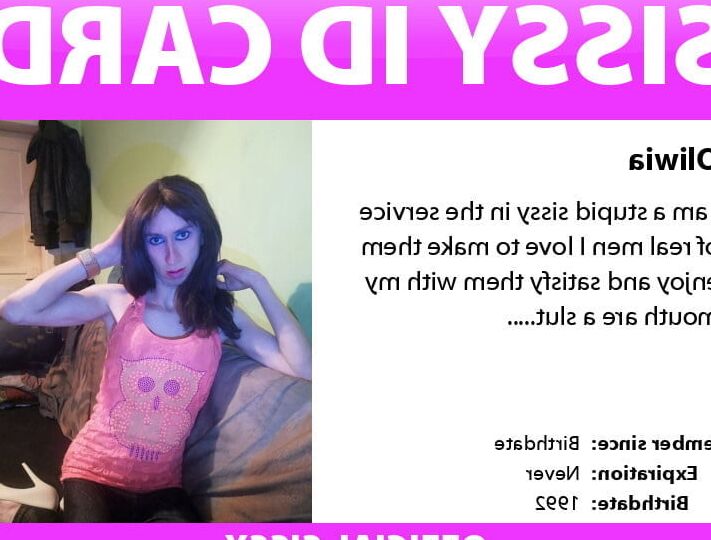 Exposed CipciaOliwcia Sissy Slut Capitons