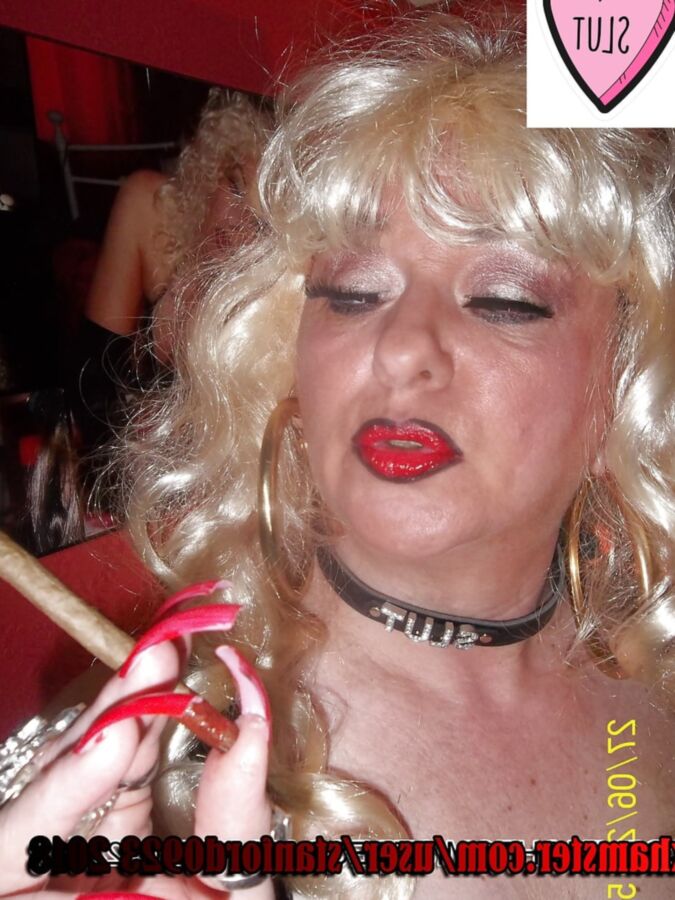 LONG NAILS SMOKING SLUT